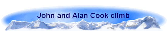 John and Alan Cook climb